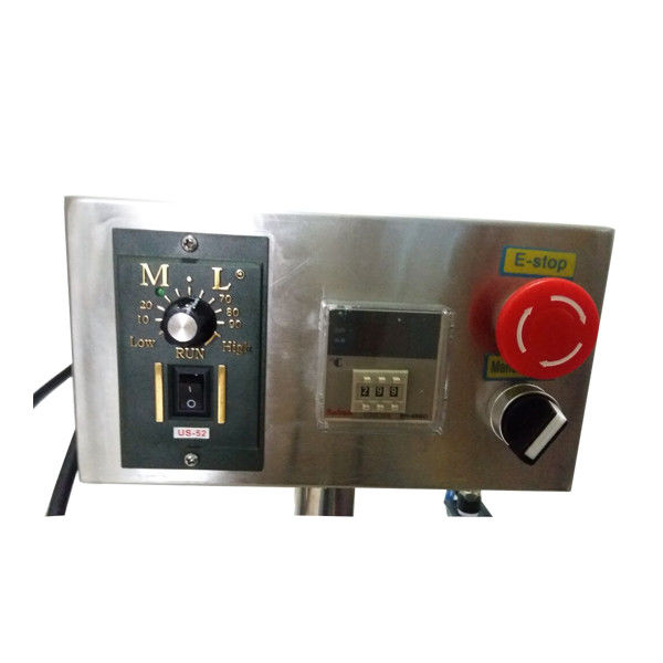 Pneumatica semiautomatica liquida pasta di olio salsa di miele shampoo macchina di riempimento con riscaldatore e mixer