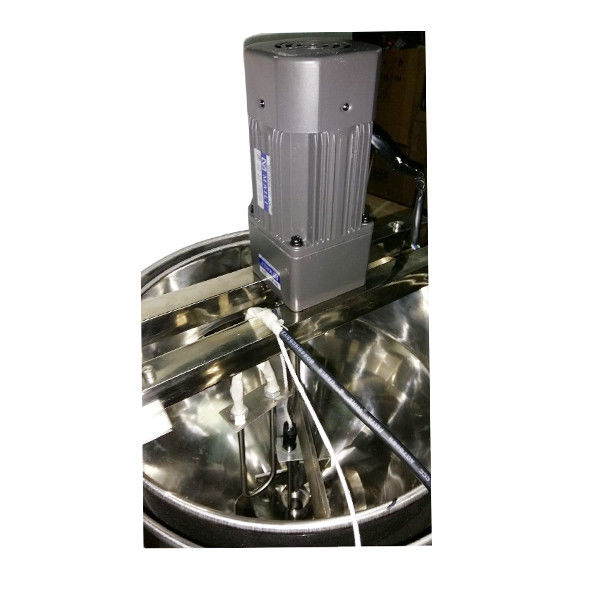 Pneumatica semiautomatica liquida pasta di olio salsa di miele shampoo macchina di riempimento con riscaldatore e mixer