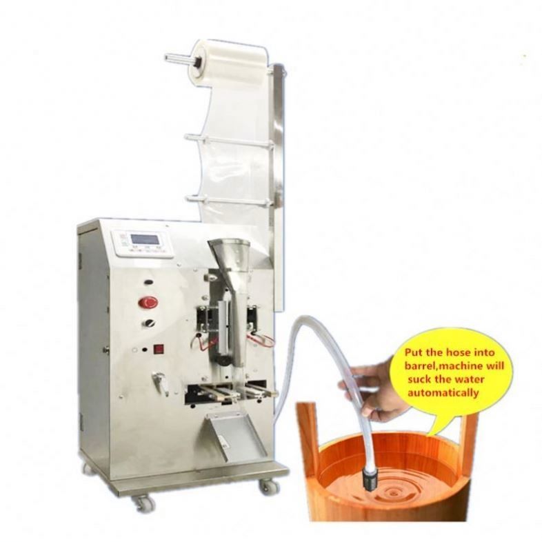 Nuovo Disegno 3 lati Sigillo Piccola macchina di imballaggio verticale automatico liquido puro succo salsa sacchetto imballaggio macchina