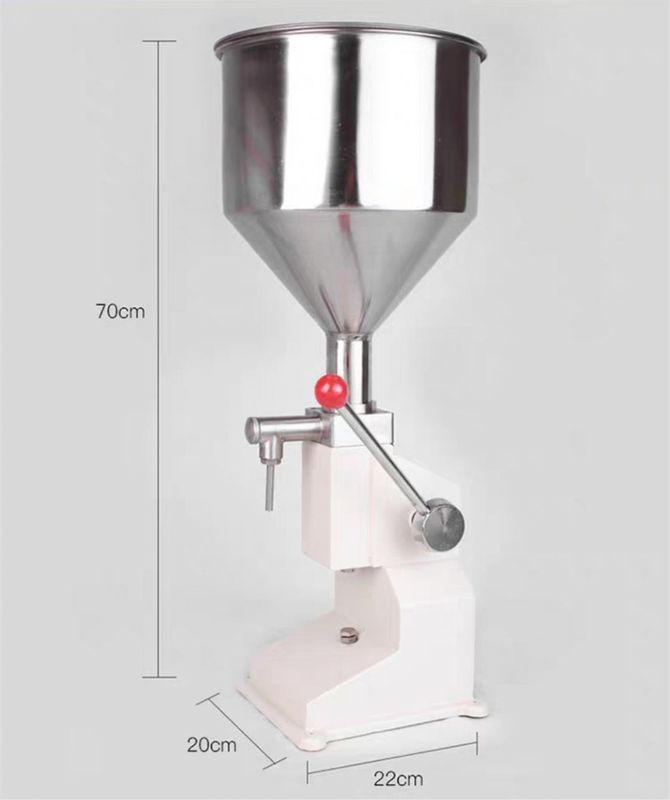 A03 Manuale Macchine di riempimento di bottiglie di marmellata crema pasta succo pasta per denti lozione olio di miele Macchine di riempimento liquido