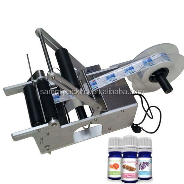 MT50 Macchina semiautomatica per l'etichettatura di bottiglie rotonde