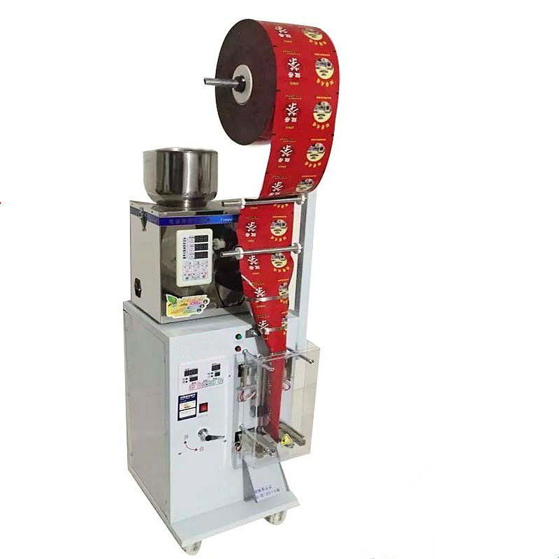 Macchina di imballaggio automatica più venduta con pesatrice e sigillante per zucchero, tè, cereali