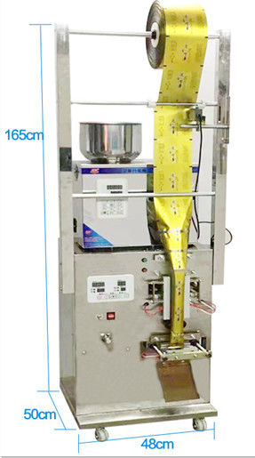 Macchina di imballaggio automatica più venduta con pesatrice e sigillante per zucchero, tè, cereali