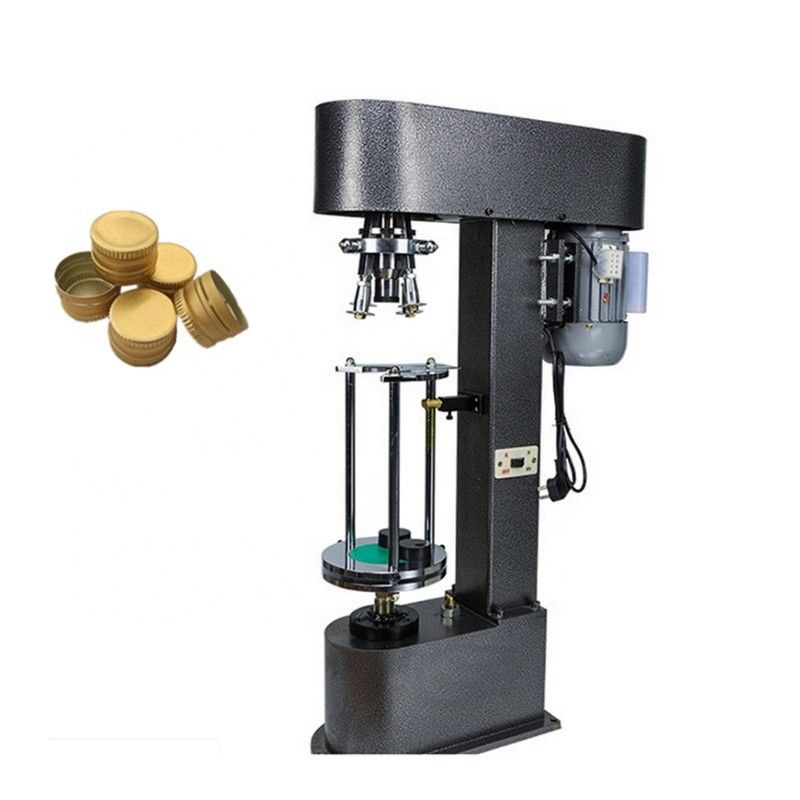 Macchina di copertura semiautomatica ad alta precisione per le bottiglie di vino e whisky