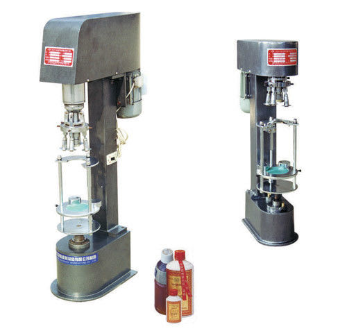 Macchina di copertura semiautomatica ad alta precisione per le bottiglie di vino e whisky