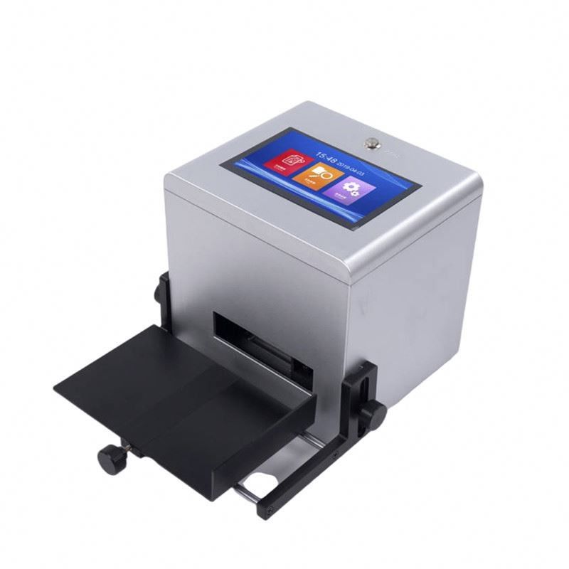Static Date Code Inkjet Printer Intelligent con schermo a colori da 5 pollici