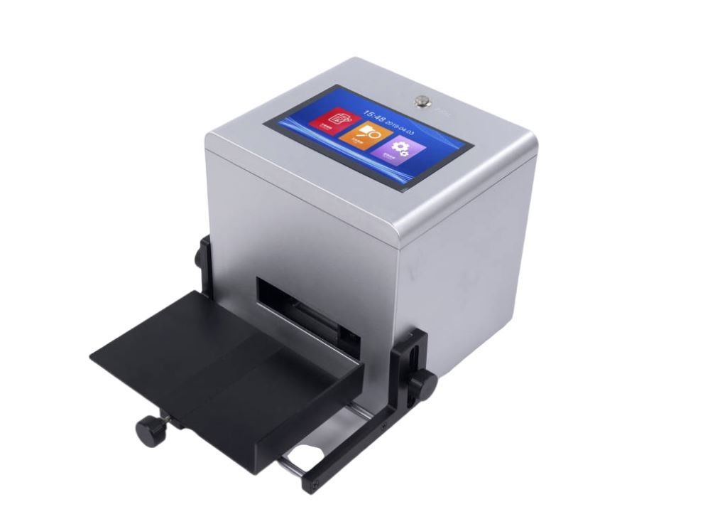 Static Date Code Inkjet Printer Intelligent con schermo a colori da 5 pollici