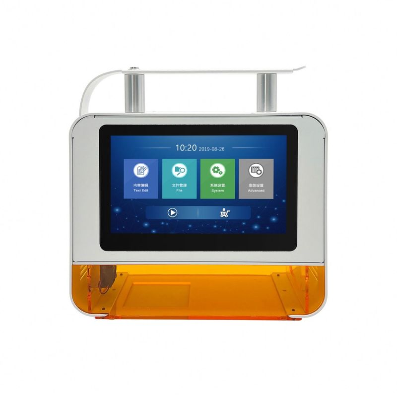 220V 50HZ Macchina di marcatura laser portatile per data di scadenza codice del lotto codice QR