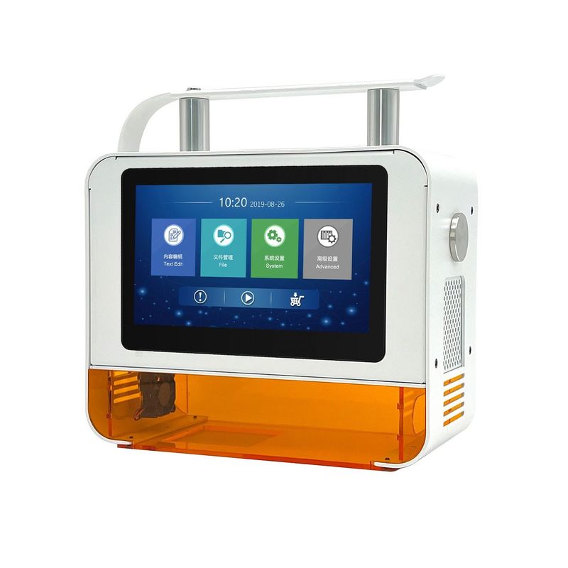 220V 50HZ Macchina di marcatura laser portatile per data di scadenza codice del lotto codice QR