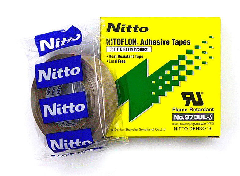 Nitto Denko PTFE Tape Tape resistente al calore per isolamento elettrico PTFE adesivo 973UL-S