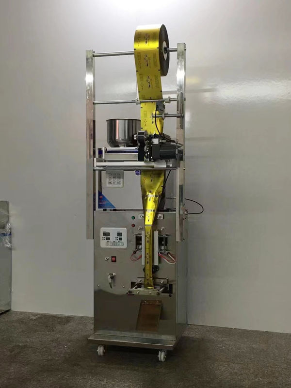 Macchina elettrica semiautomatica per il confezionamento di sacchetti da tè in acciaio inossidabile e in polvere con componenti del motore affidabili