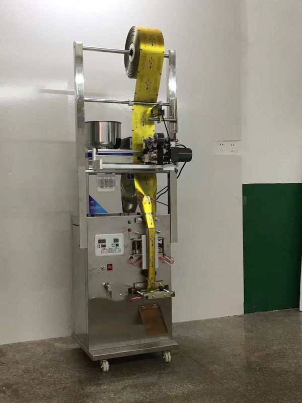 Macchina elettrica semiautomatica per il confezionamento di sacchetti da tè in acciaio inossidabile e in polvere con componenti del motore affidabili