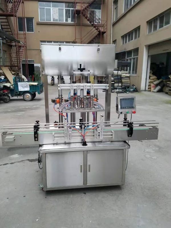 Linea di produzione automatica di riempimento liquido di pasta di crema con macchina di tappo