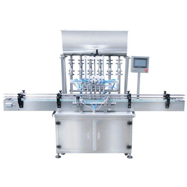 Linea di produzione automatica di riempimento liquido di pasta di crema con macchina di tappo