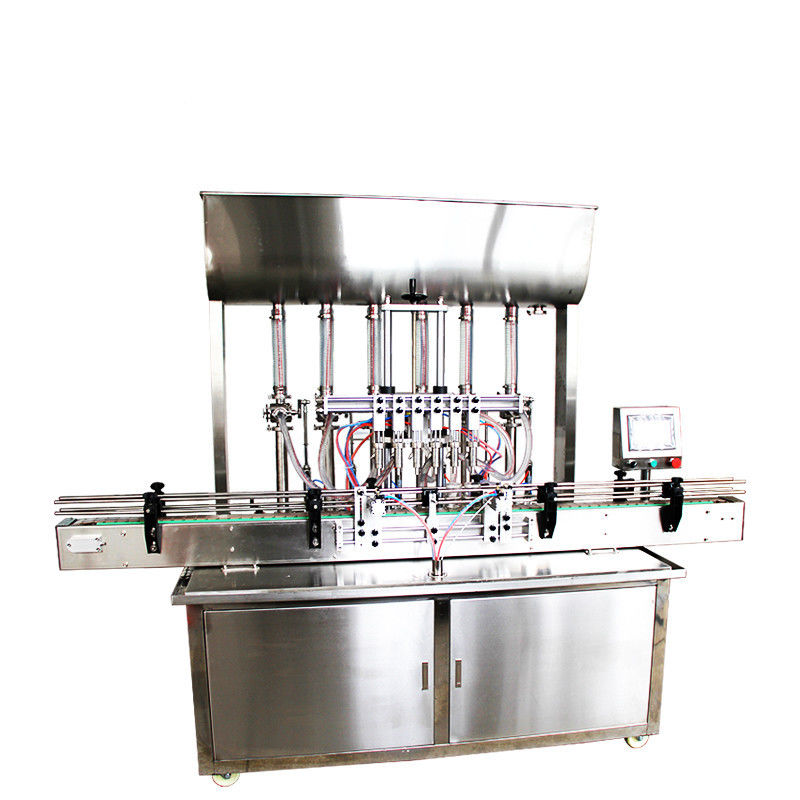 Linea di produzione automatica di riempimento liquido di pasta di crema con macchina di tappo