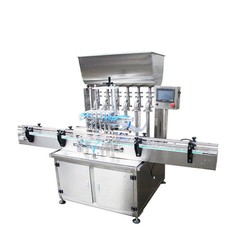 6 Testa macchina di riempimento e di rivestimento automatico crema cosmetica crema per il corpo lozione pasta di riempimento e di etichettatura macchina