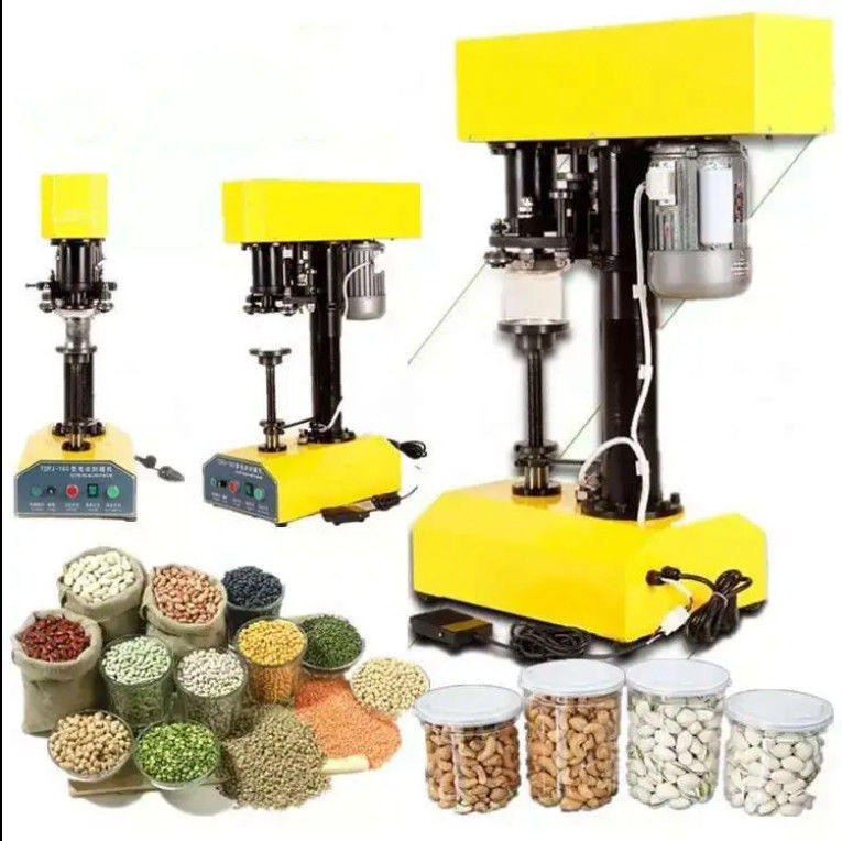 TDFJ-160 Can Seamer chiusura tonno pasta stagno Pet Aluminium Can sigillamento cucitura macchina
