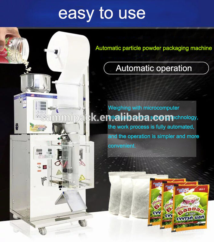 Nuovo prodotto SMFZ-70 Automatic Sachet Salt Filling Packing Sealing Machine Wood Machine For Spices Powder/nuts/grain/rice