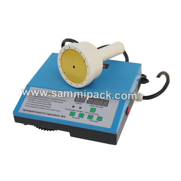 Macchina di sigillamento di foglio di alluminio portatile con tappo a induzione 20-85mm 34*29*15mm Dimensione