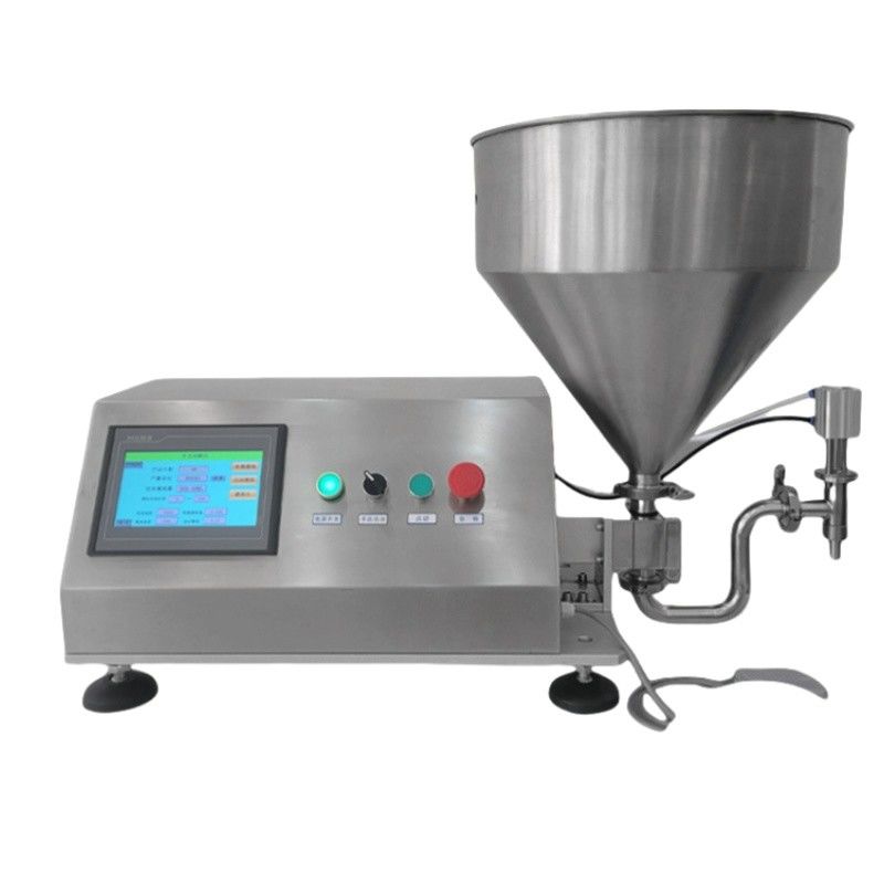 Semi-automatica Servo-Lobo Rotante Rotor Gear Pump Piston Spessore di olio Crema pasta di riempimento della macchina Dispenser per liquidi spessi