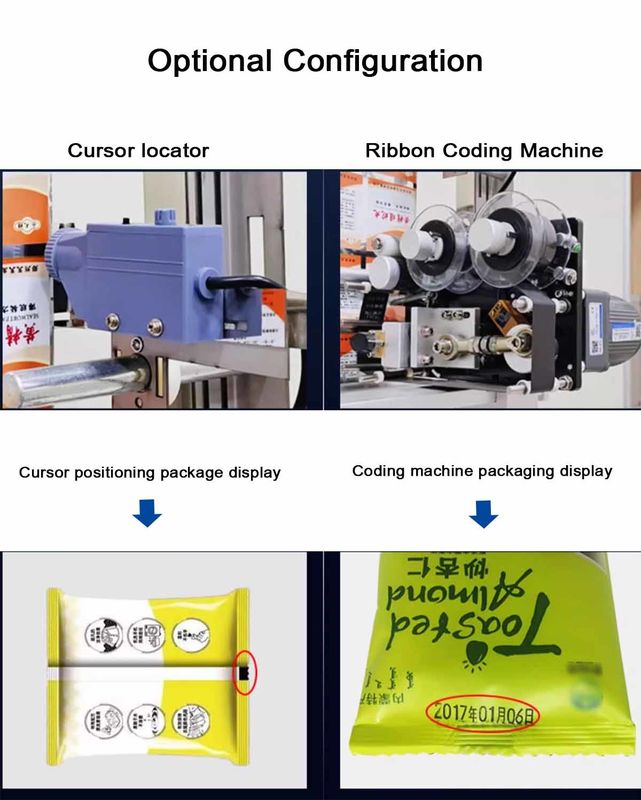 Cream Jam Liquid Sachet Packaging Machine Essence Cosmetic Sample Hand Skincare Cream Sachet Packing Machine con stampante di data