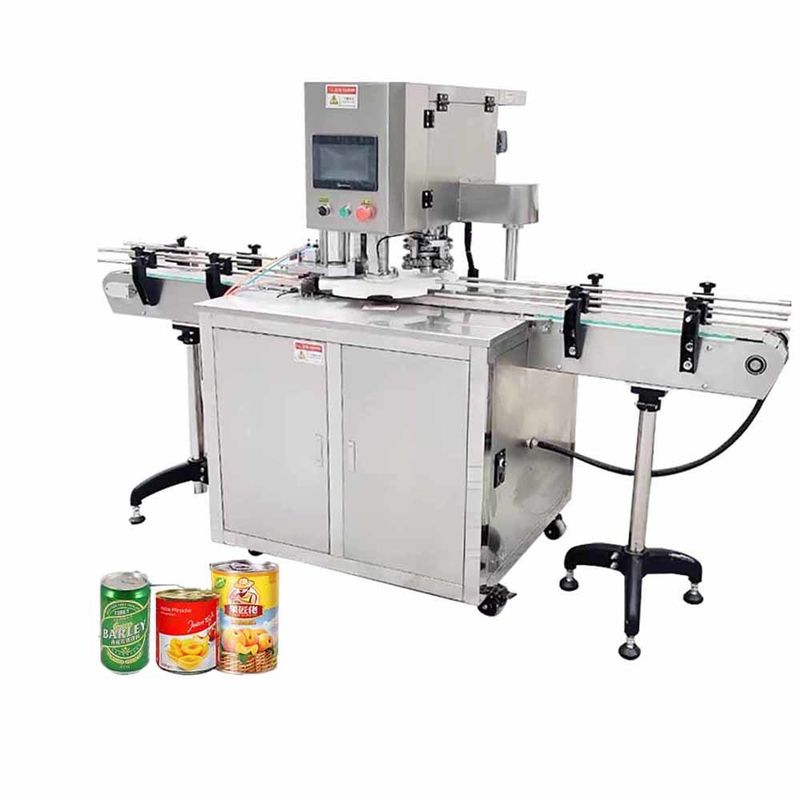DFJ-160 Saldatrice per lattine per la sigillatura efficiente di barattoli di alluminio per pasta di tonno per animali domestici