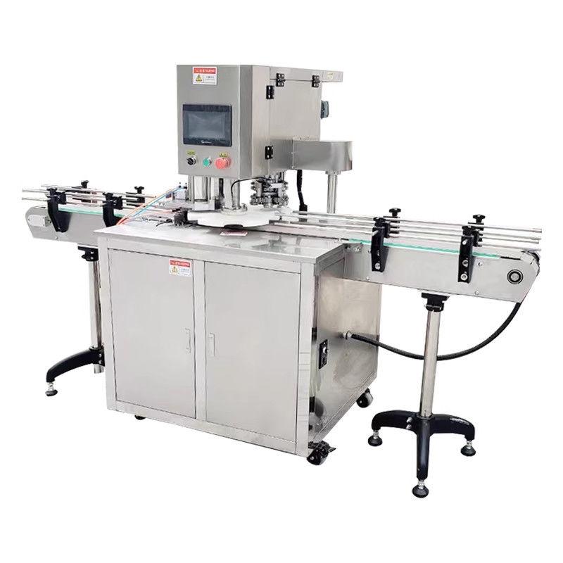 DFJ-160 Can Seamer Chiusura tonno pasta stagno Pet Aluminium Can sigillamento cucitura macchina