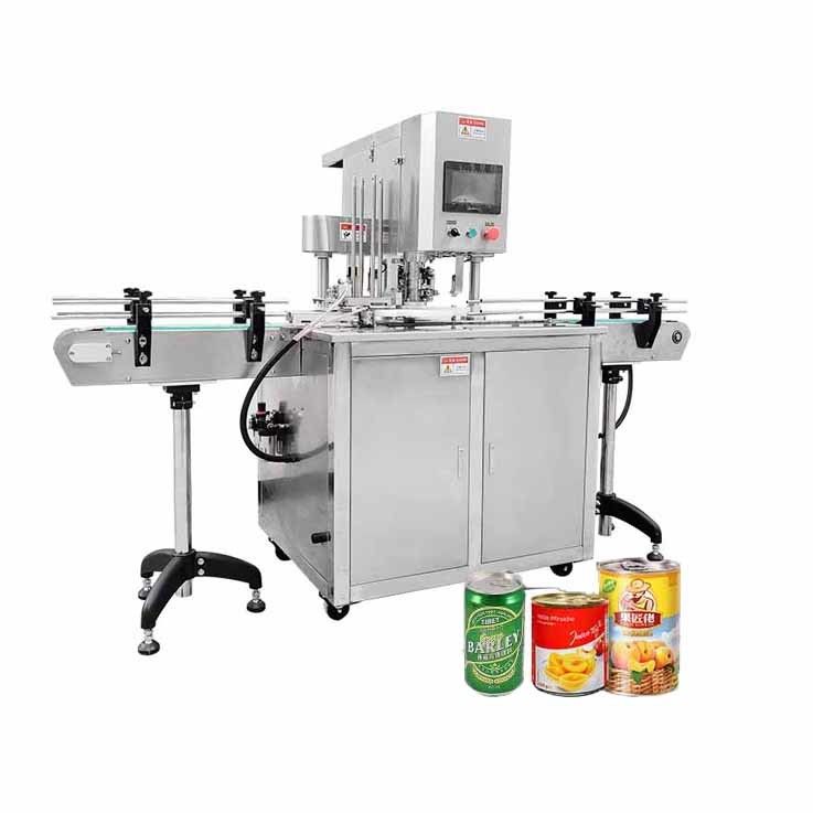 Macchina di sigillamento automatica per tappi di tavola per la verniciatura del latte in polvere