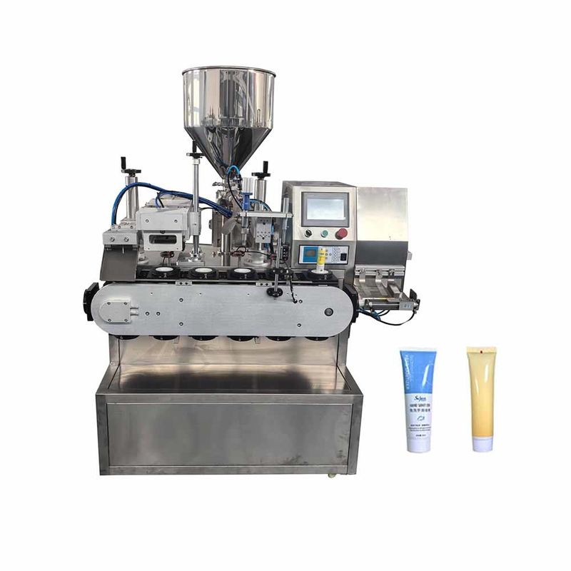 Macchine per sigillare tubi di plastica Macchine per riempimento di shampoo Macchine per dentifricio Crema per mani Macchine per sigillare di riempimento Prezzo in vendita