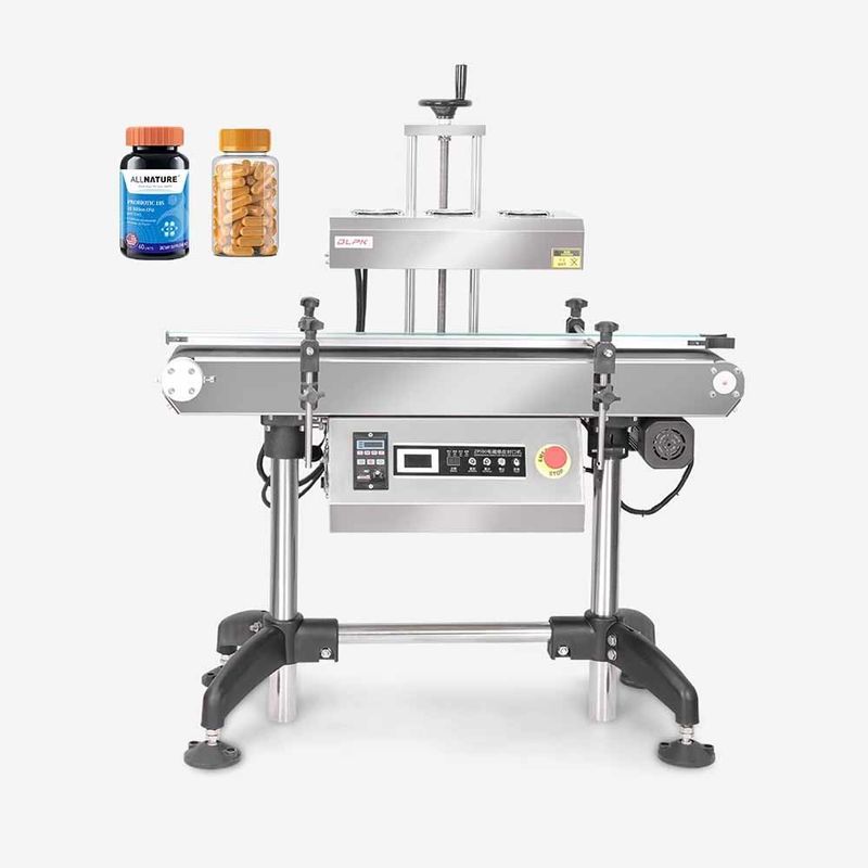 Macchina di sigillamento automatico a induzione verticale continua ad alta efficienza per lattine di bevande barili di foglio di alluminio