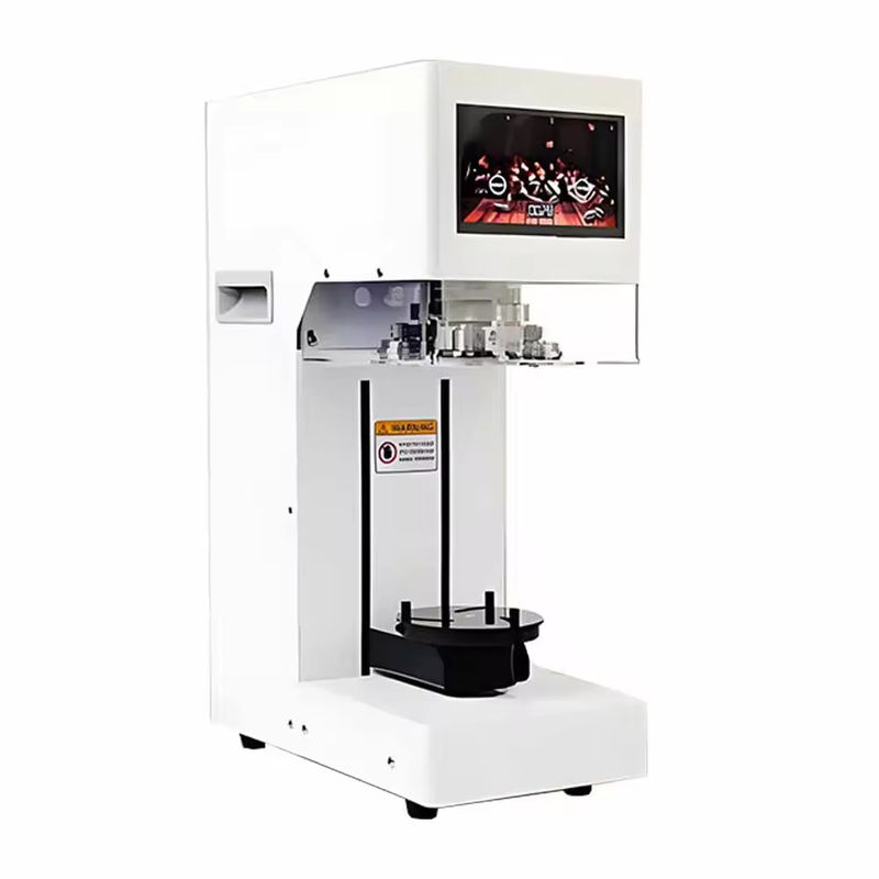 Lattine di PET in alluminio Bevande Lattina semiautomatica Latte di succo Bevande analcoliche