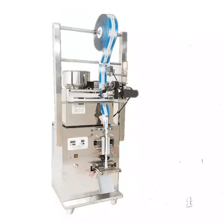 Prezzo di fabbrica Macchina di imballaggio di polvere di tè Zucchero sale Caffè bastoncino di sacchetto di imballaggio Macchina con codificatore di timbro caldo