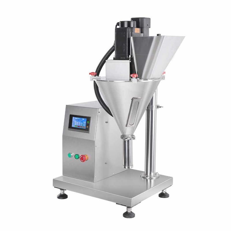 Facile da utilizzare Macchina di riempimento a polvere fine di piccole dimensioni a testa singola semiautomatica