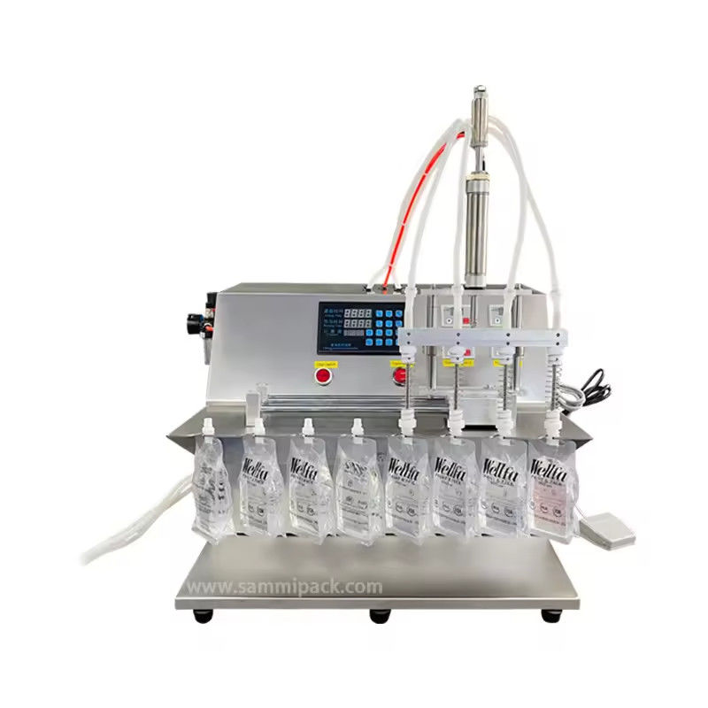 Macchina automatica ad alta velocità di riempimento di sacchetti di sciroppo con sacchetto di saliva di miele