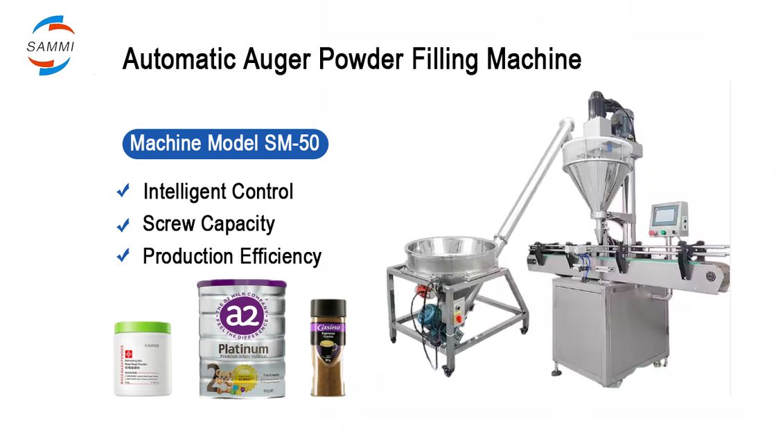 Macchina automatica di riempimento in polvere per condimenti di pepe Caffè polvere dentale Quantitative Packaging linea di produzione