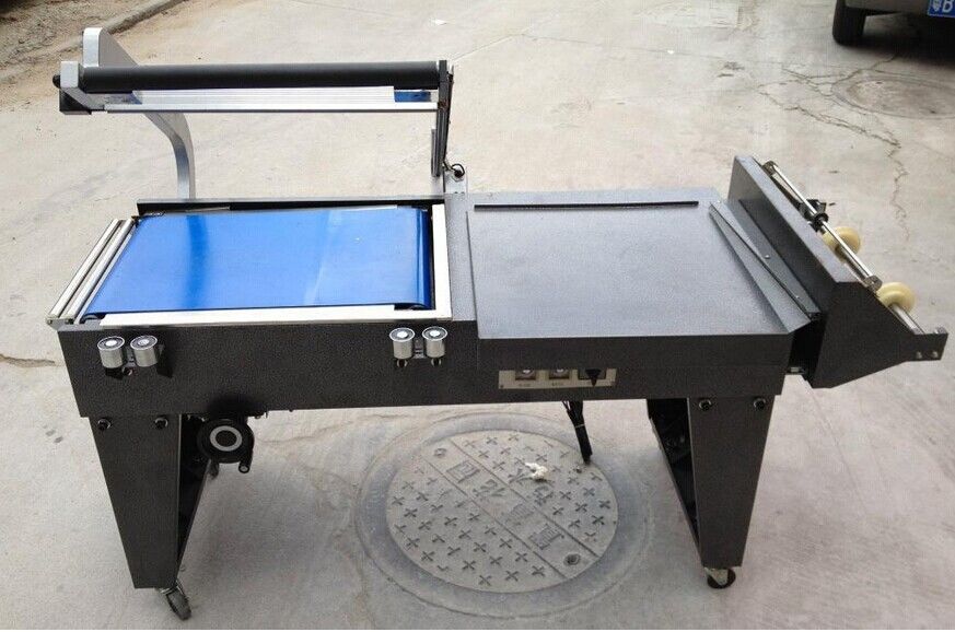 FQL-450+BSE-4525 L bar Heat Tunnel Shrink Wrapping Sealing Machine per le piccole imprese