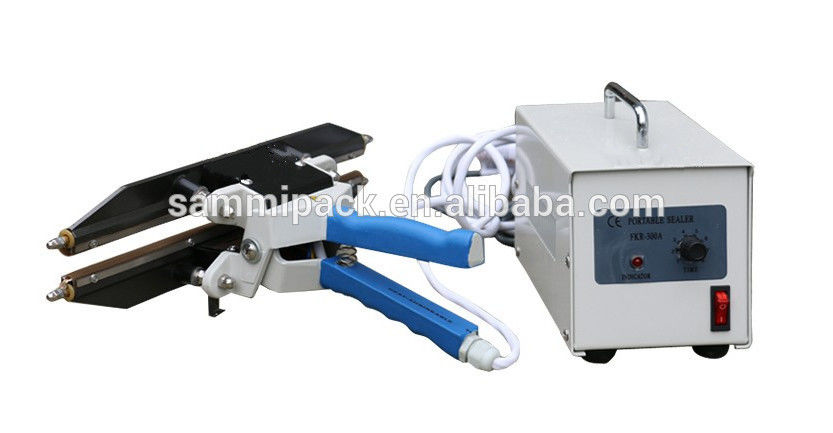 Nuovissima Sigillatrice per Film Plastici Portatile FKR-400A Saldatrice a Pinza per Sacchetti in Polietilene