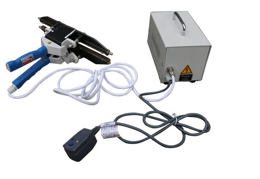 Nuovissima Sigillatrice per Film Plastici Portatile FKR-400A Saldatrice a Pinza per Sacchetti in Polietilene