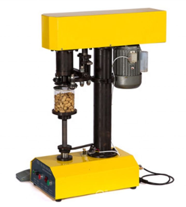 Vendite Calde TDFJ-160 Macchina Sigillatrice per Barattoli Alimentari, Contenitori in Plastica, Vasetti, Lattine di Alluminio, Coperchi per Birra