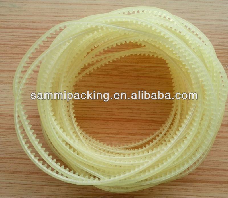 Cinghia di guida/dentata/sincronizzazione per macchina sigillatrice senza cuciture in PU di buona qualità 410CM/420CM/428CM/630CM
