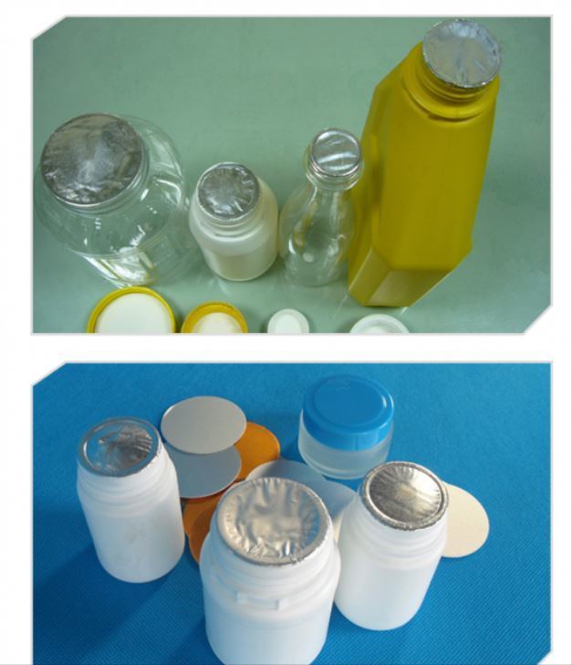 Fodera di tenuta in lamina di alluminio a induzione termica di buona qualità per bottiglie in PP/PET/PE/Vetro