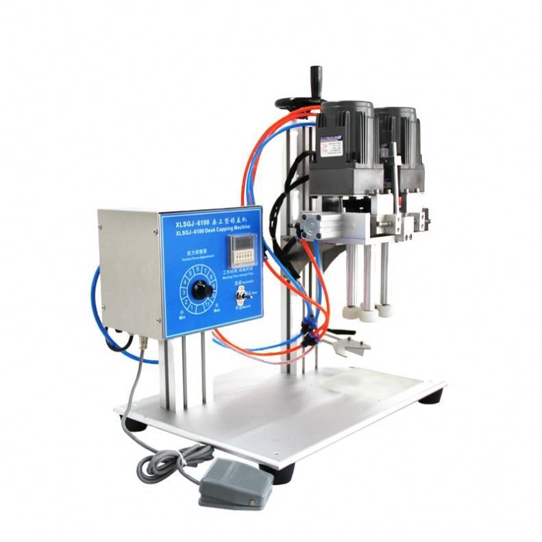 Tappatrice per tappi spray, Tappatrice semiautomatica per bottiglie per shampoo, gel doccia