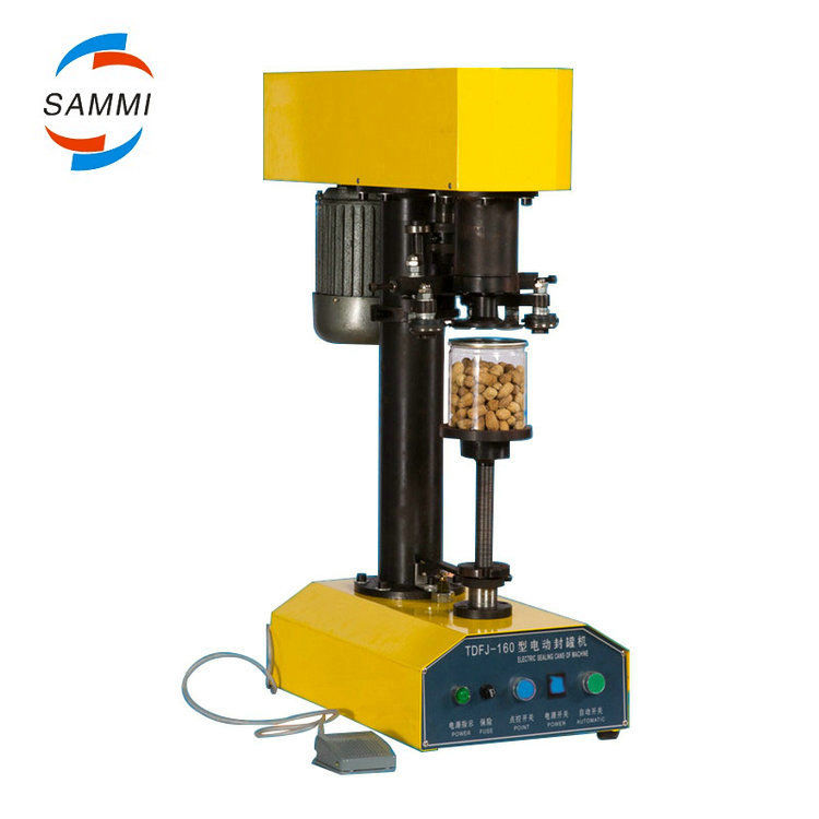 Garanzia 100% Tdfj-160 Sigillatrice per Bottiglie in PET / Chiusura per Barattoli / Sigillatrice per Lattine