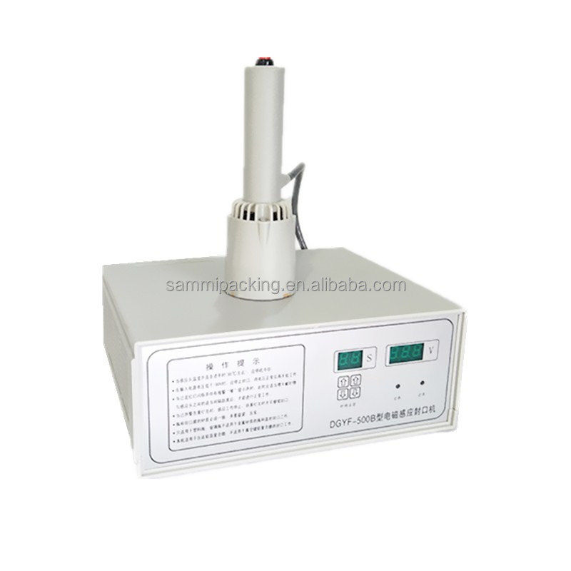 100% Nuovo DGYF-500B Macchina di sigillamento a induzione a mano per bottiglie sigillatore di tappo in foglio di alluminio per tappo di ugello