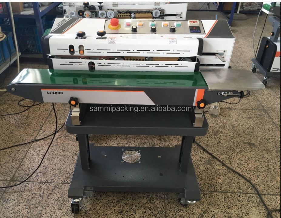 Vendita Diretta in Fabbrica LF1080 Sigillatrice Automatica Continua Sottovuoto con Macchina di Sigillatura a Scarico di Gas Azoto