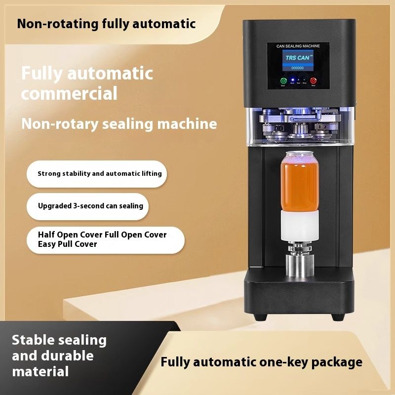 Macchine semiautomatiche ad alta velocità per la sigillatura delle lattine di tonno, soda e bevande - Macchine per la sigillatura delle lattine di alluminio/plastica in vendita