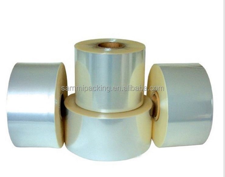 Rotolo di film plastico trasparente per uso alimentare in vendita calda, materiale PET, prezzo di fabbrica all'ingrosso per l'imballaggio di caramelle e snack, film estensibile colato