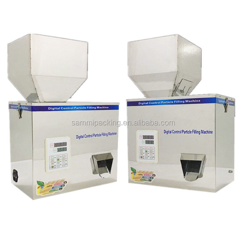 5-500 g Granulato di riempimento macchina foglia di tè imballaggio particelle polvere di riempimento Racking Machine Rice Nut Sesame Erbe pesatrice