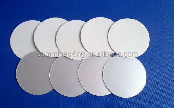 5000 PCS/LOT Foglio di alluminio per la macchina di sigillatura ad induzione/ rivestimenti di foglio di alluminio per tappi per bottiglie