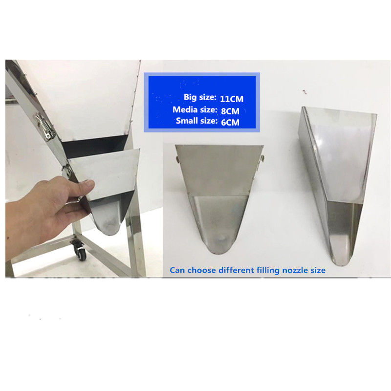 Pesatrice professionale a basso costo per polvere/particelle/caricatore di barili di grano e attrezzature per il riempimento di sacchi di mangimi con pesatrice automatica